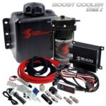 SNOW PERFORMANCE STAGE 2 BOOST COOLER FORCED INDUCTION PROGRESSIVE ENGINE MOUNT WATER-METHANOL INJECTION KIT (RED HIGH TEMP NYLON TUBING, QUICK-CONNECT FITTINGS)