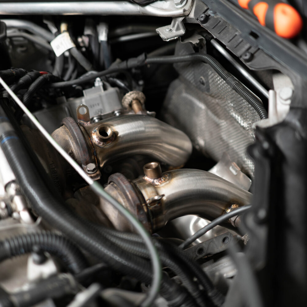 CTS TURBO RACE DOWNPIPE SET FOR BMW F85 X5M & BMW F86 X6M (2014-2019) - Image 4