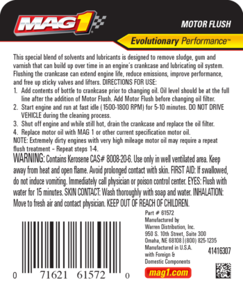 MAG1 Καθαριστικό Κινητήρων Premium Motor Flush 354ml - Image 3