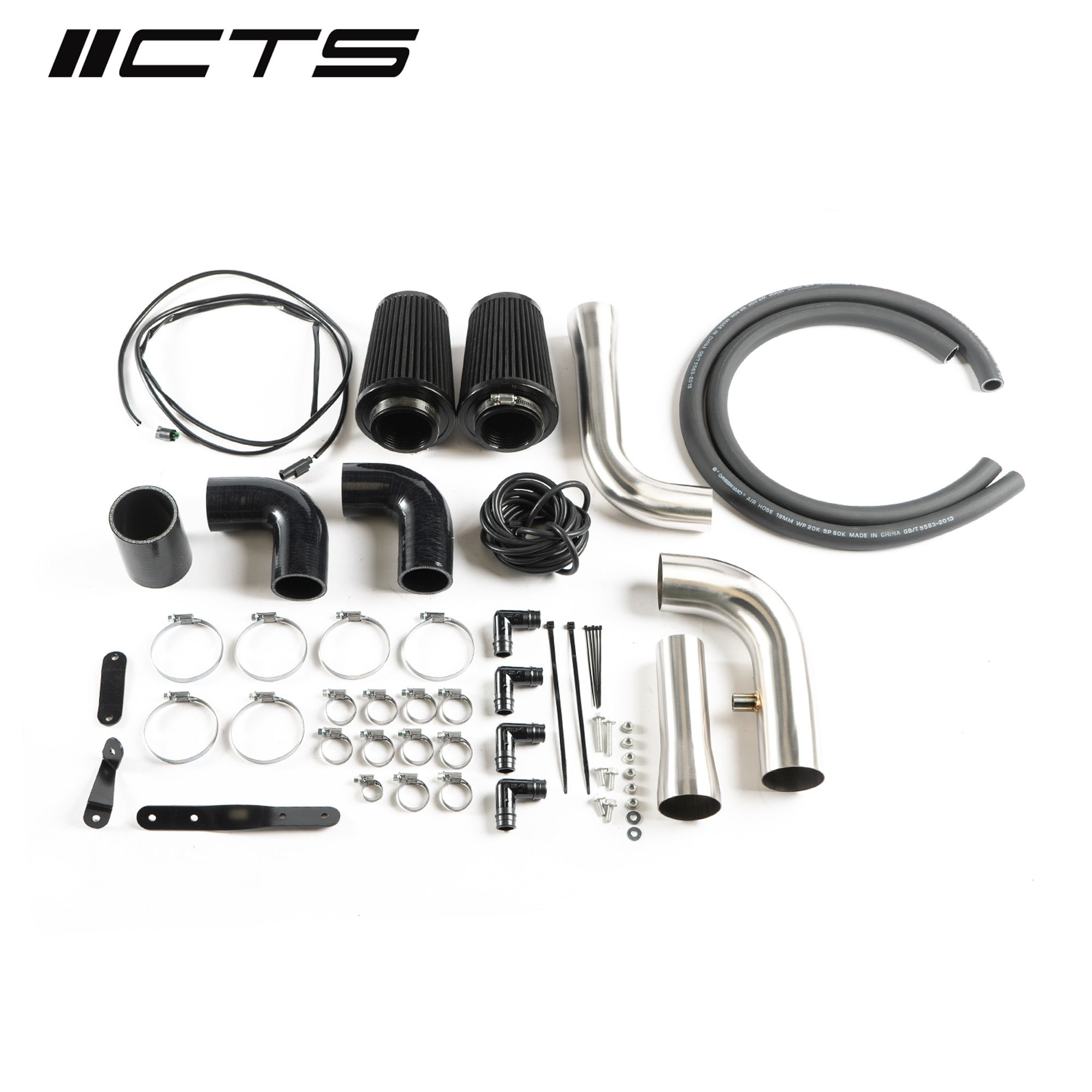 CTS-IT-915 CTS TURBO ΕΙΣΑΓΩΓΕΣ ΑΕΡΑ ΓΙΑ BMW E9X/E8X 335I/135I ΜΕ 50MM INLETS - Image 1