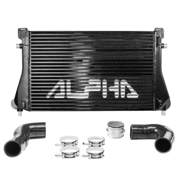 ALPHA COMPETITION INTERCOOLER KIT GOLF 7 GTI / GOLF 7 R / LEON 3 CUPRA / S3 8V / TT 8S 2.0 TFSI MQB - Image 2
