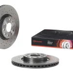 BREMBO ΔΙΣΚΟΙ ΕΜΠΡΟΣ ΤΡΥΠΗΤΟΙ VAG 345x30MM