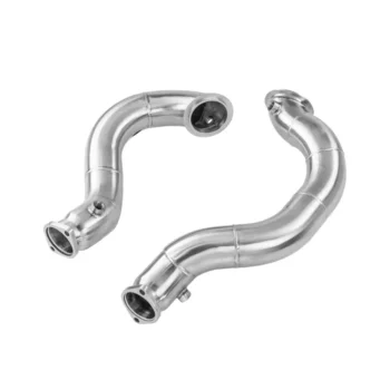BMW 135I E82 / 335I E9X N54 ALPHA COMPETITION DECAT DOWNPIPES - Image 3