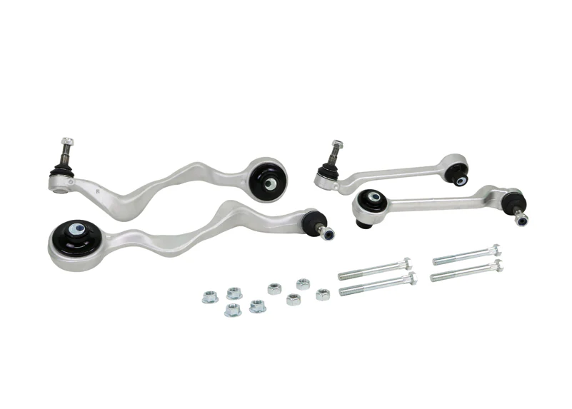 WHITELINE Front Suspension Alloy Wishbone Control And Radius Arm Kit BMW 1 and 3 Series 2005-2012