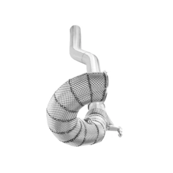 ALPHA COMPETITION GOLF 7 R / S3 8V / Leon CUPRA 4WD ST DECAT DOWNPIPE W/SHIELD - Image 2