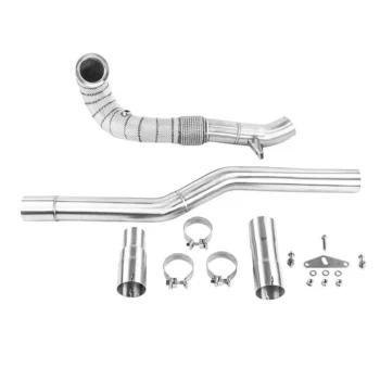 ALPHA COMPETITION GOLF 7 R / S3 8V / Leon CUPRA 4WD ST DECAT DOWNPIPE W/SHIELD - Image 3